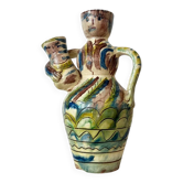 Anthropomorphic ceramic vase