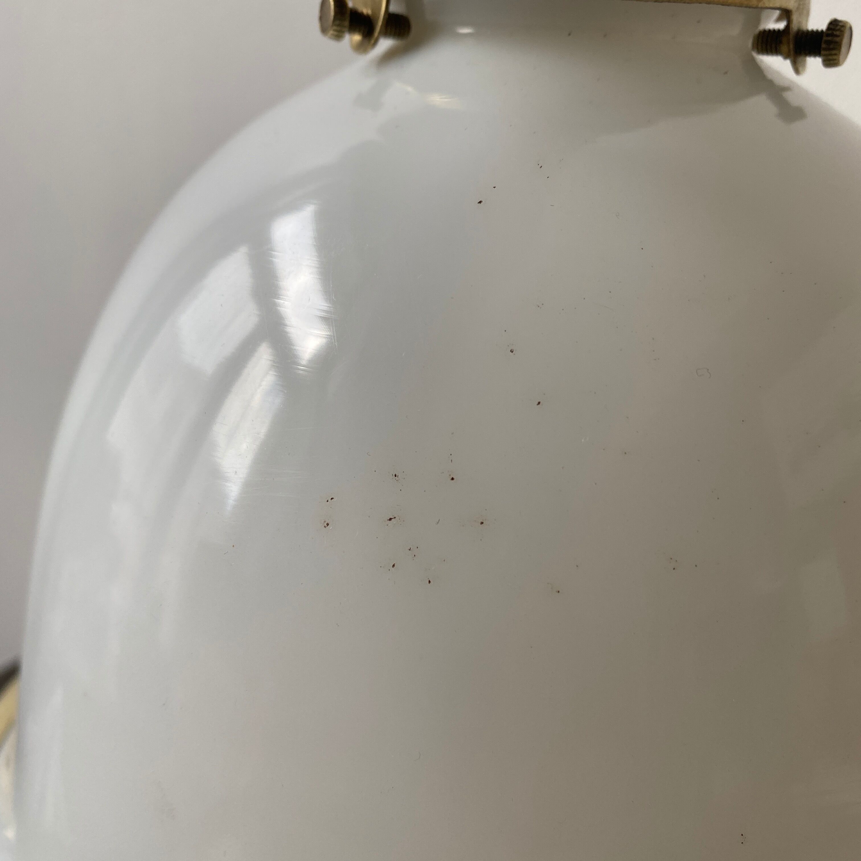 Old vintage hanging in opaline art-deco