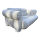 Fur Comodus — 2-Seater Leather Sofa — Germany — Sculptural Vintage Lounge