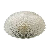 Round chiselled glass ceiling