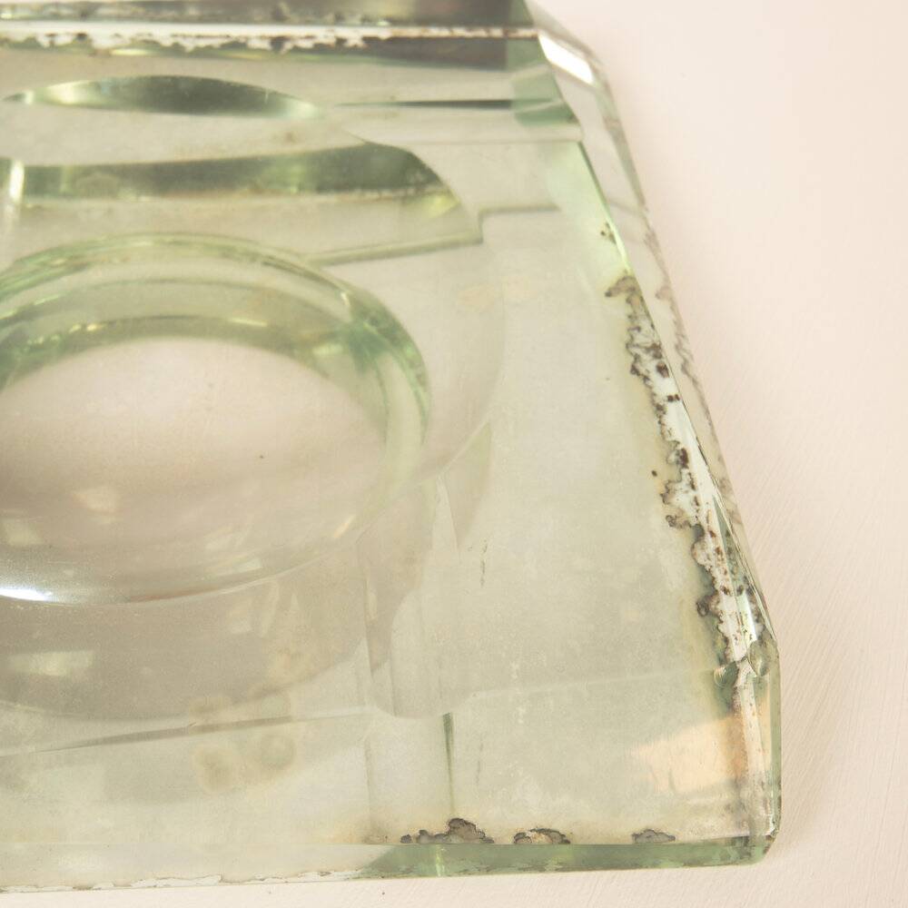 Crystal ashtray designed by Pietro Chiesa for Fontana Arte 1940