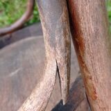 Lot de 5 anciennes chaises estampillées GLARIS