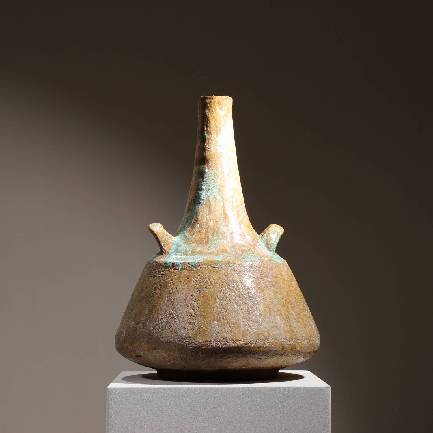 Unique Ceramic Sculpture – Large Floor Vase | Germany 1971