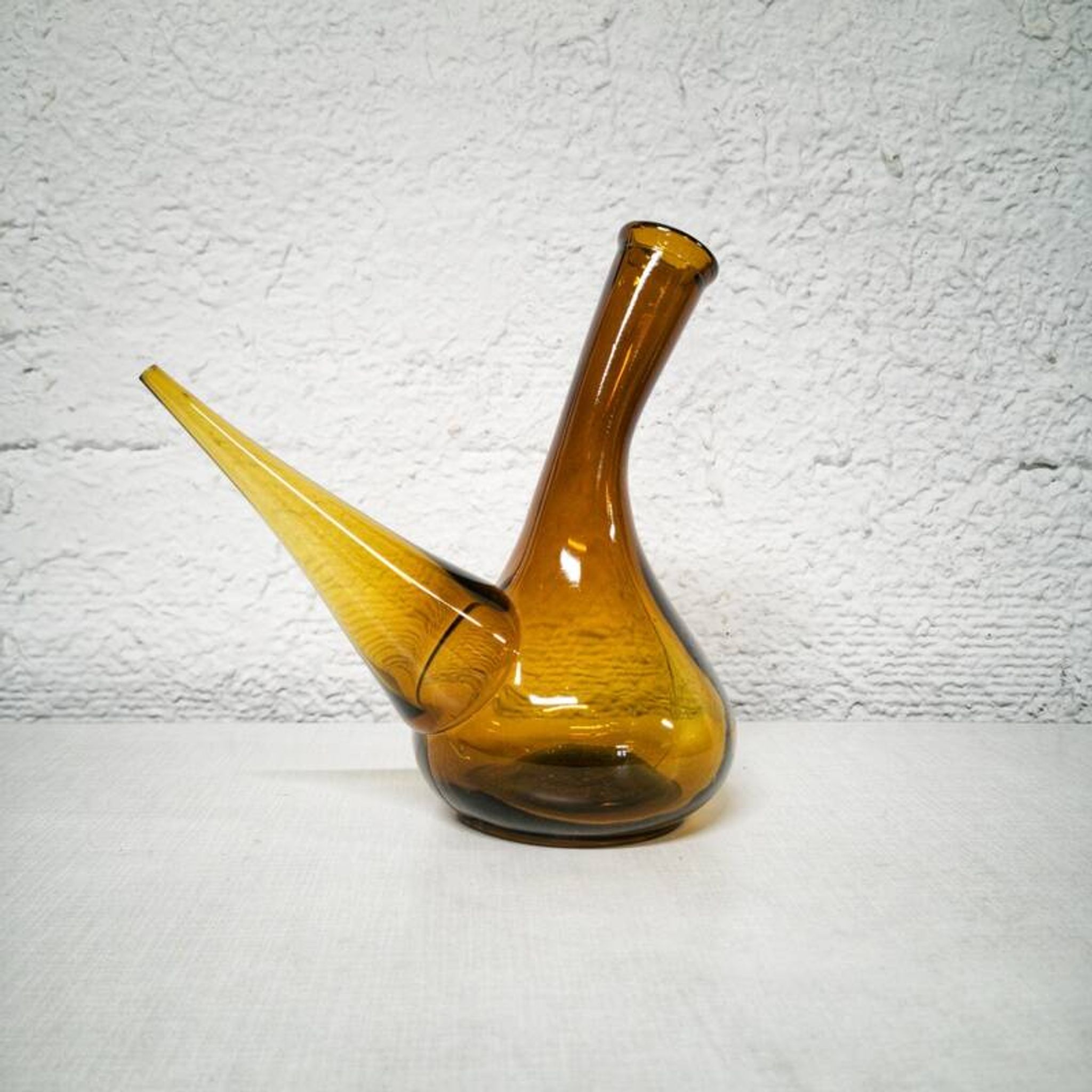 Porró Catalan en verre ambré