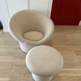 Mushroom armchair and its Ottoman Pierre Paulin, Artifort 1963