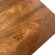 Scandinavian dining table in hexagonal rosewood 1960