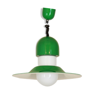 suspension verte vintage