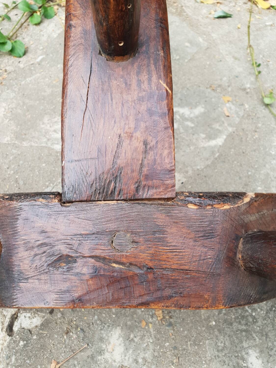 Vintage tripod coffee chair