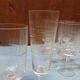 Vintage stemmed glasses