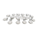 Important porcelain table service from Limoges, Raynaud manufacture.