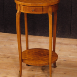 French side table in mahogany
