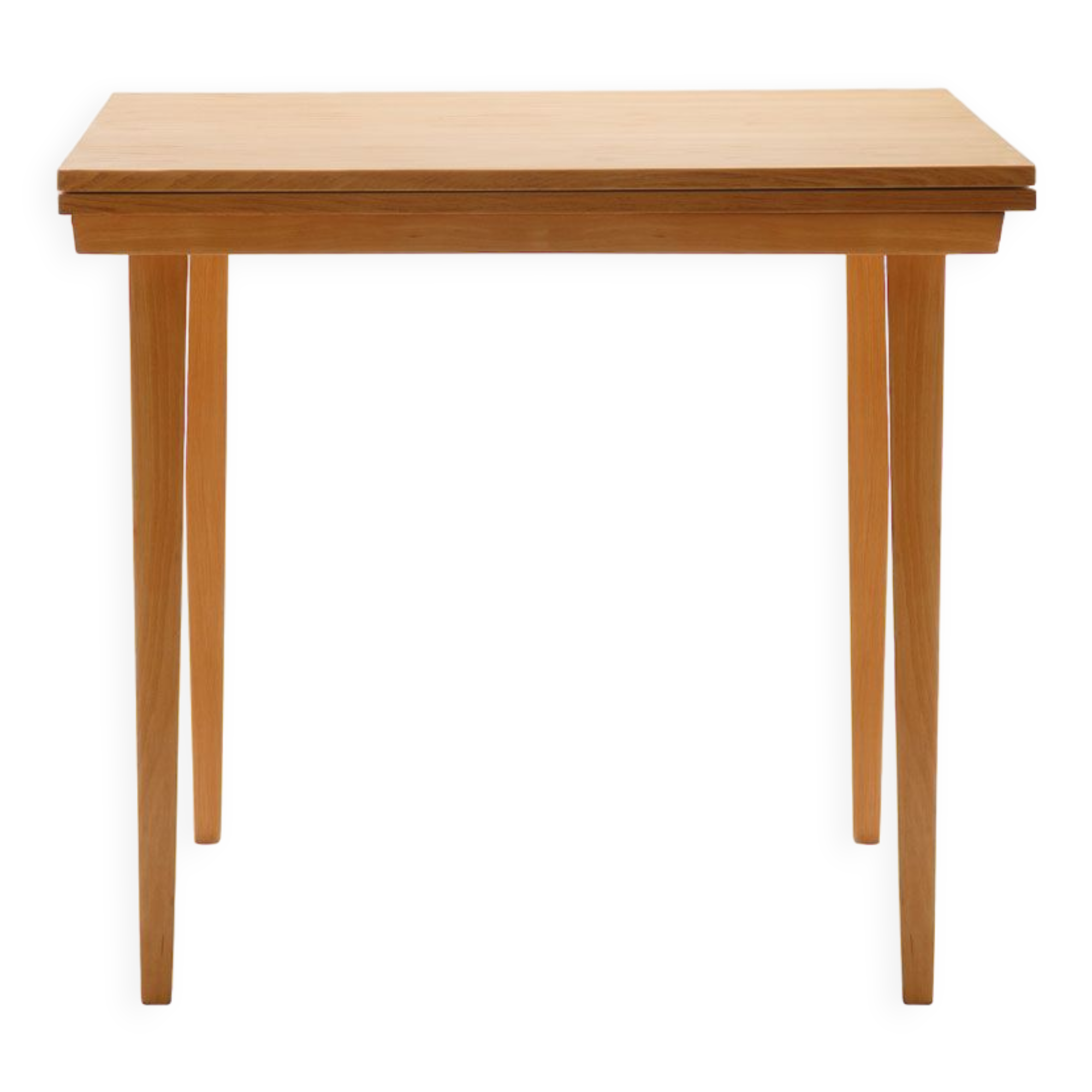 Table extensible en frêne des années 1960
