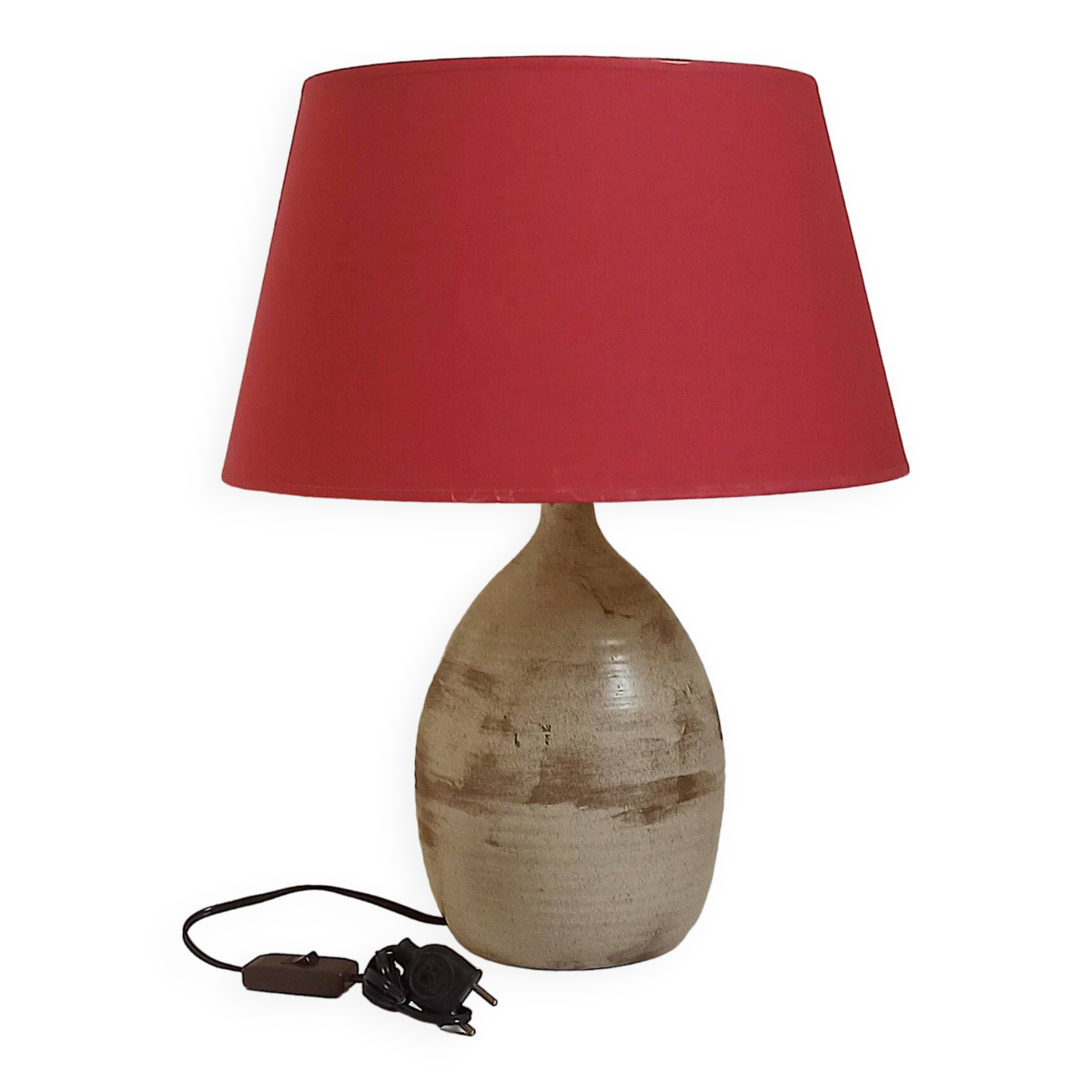 Daris ceramic lamp 1970s Height 51.5 cm