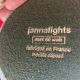Jannalights 70’s draped bicolour lamp 50 cm