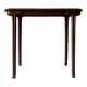 Console en bois foncé