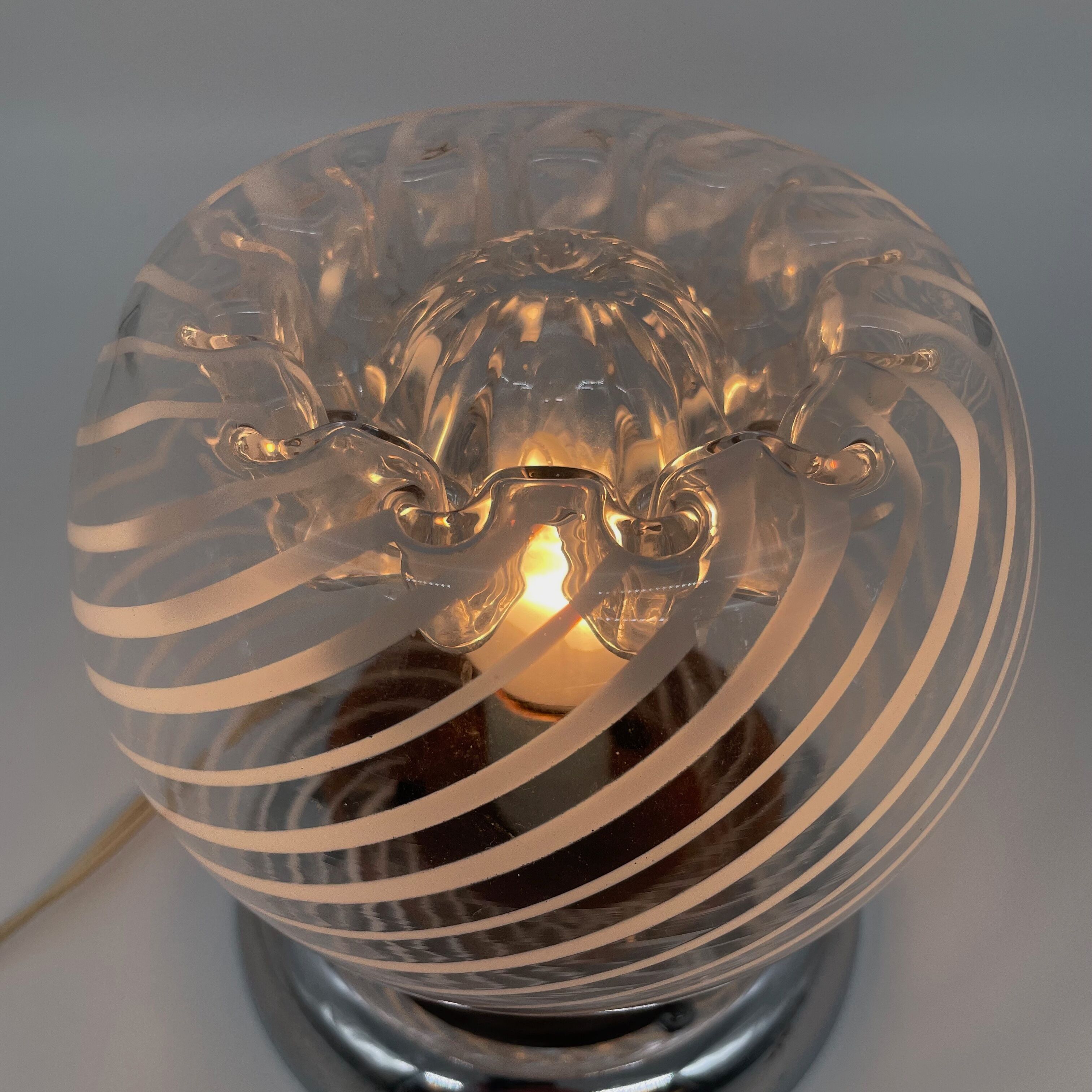 70's murano table lamp