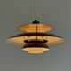 PH5 pendant lamp purple by Poul Henningsen for Louis Poulsen