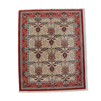 Colorful Persian wool rug from Samarkand 240 x 175 cm