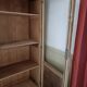 Renovated glass-fronted bookcase