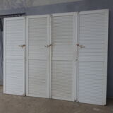 Lot de 4 volets persiennes pleines l 268 cm x h 212 cm