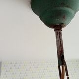 Vintage geometric pendant lamp 50s