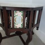 Hexagonal side table