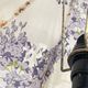 LAMPSHade Plexiglass and Lilac Fabric VINTAGE