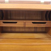 Scandinavian teak secretary "Model 67", Arne Wahl Iversen, Vinde Møbelfabrik, Denmark, 1950