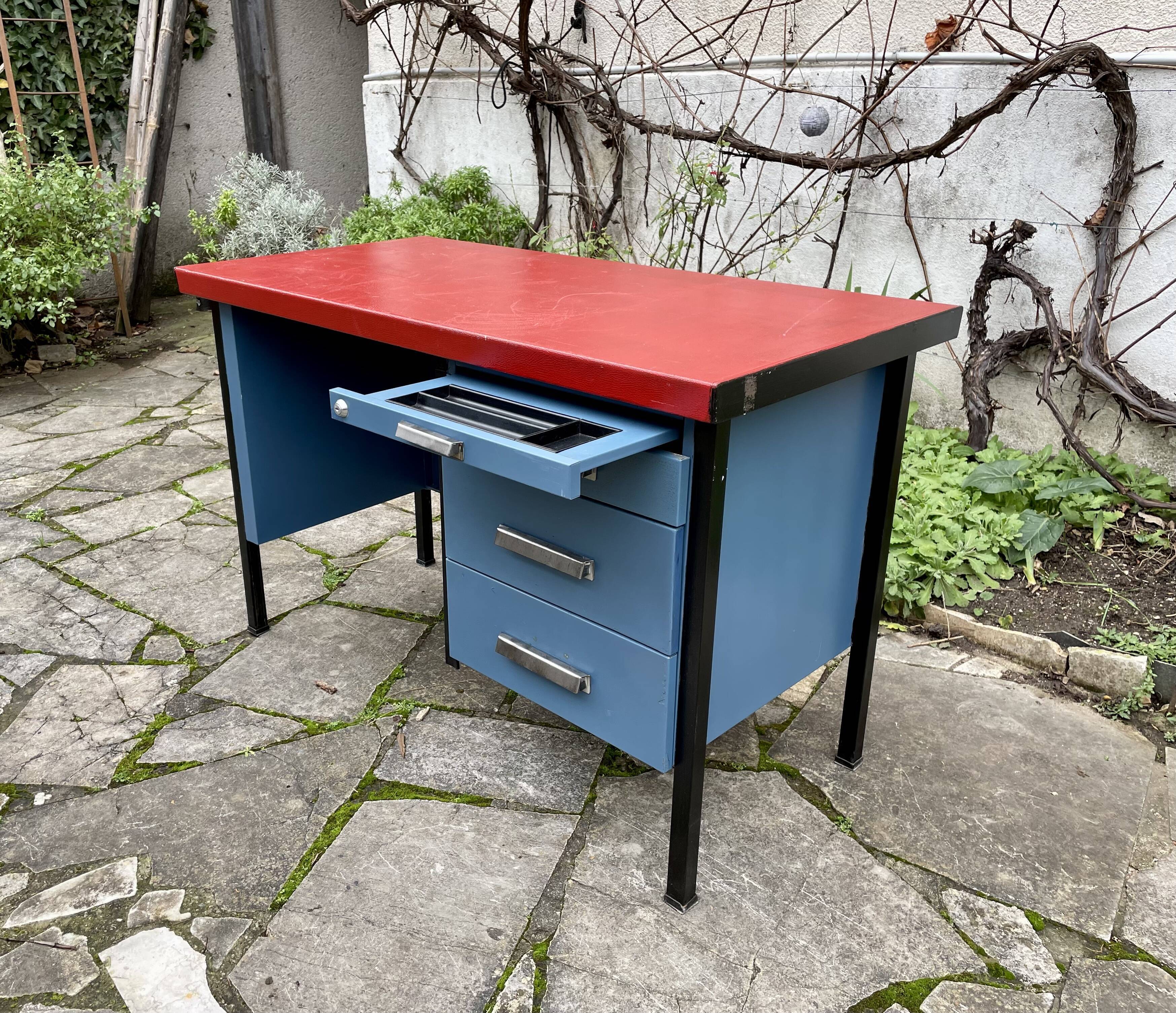 Industrial metal office