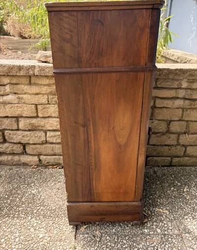 Antique solid wood bedside table / small accent piece of furniture