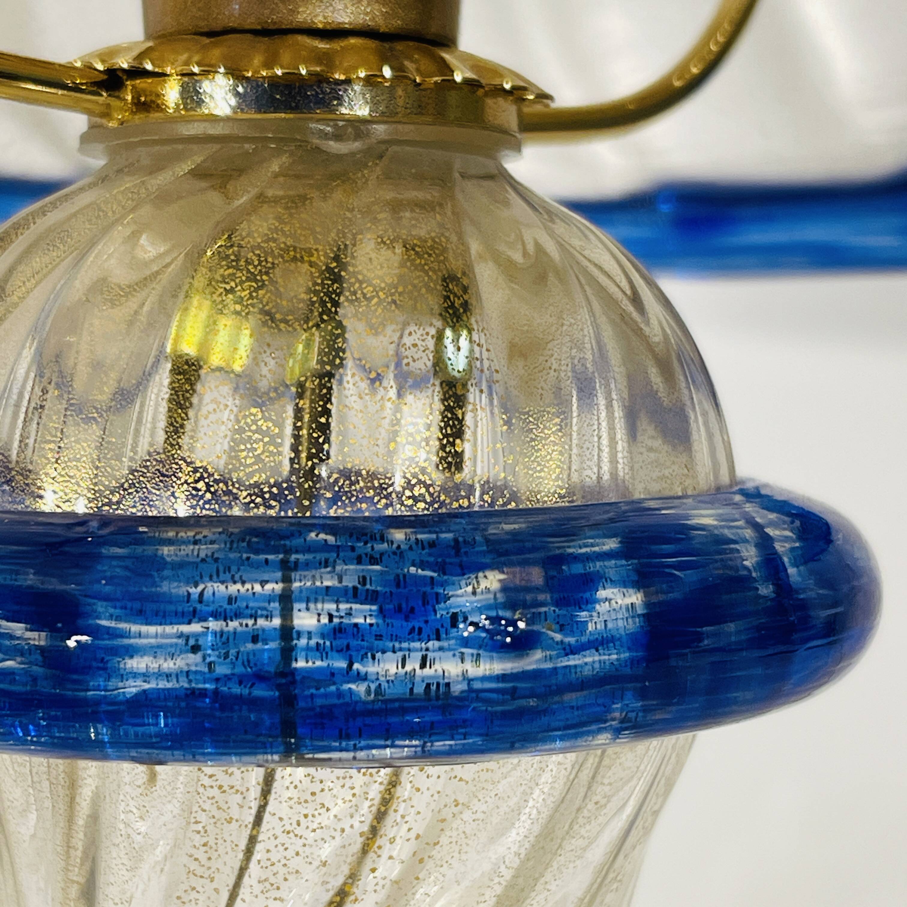 Paire de lampes 'champignon' Hollywood Regency, Barovier & Toso à Murano