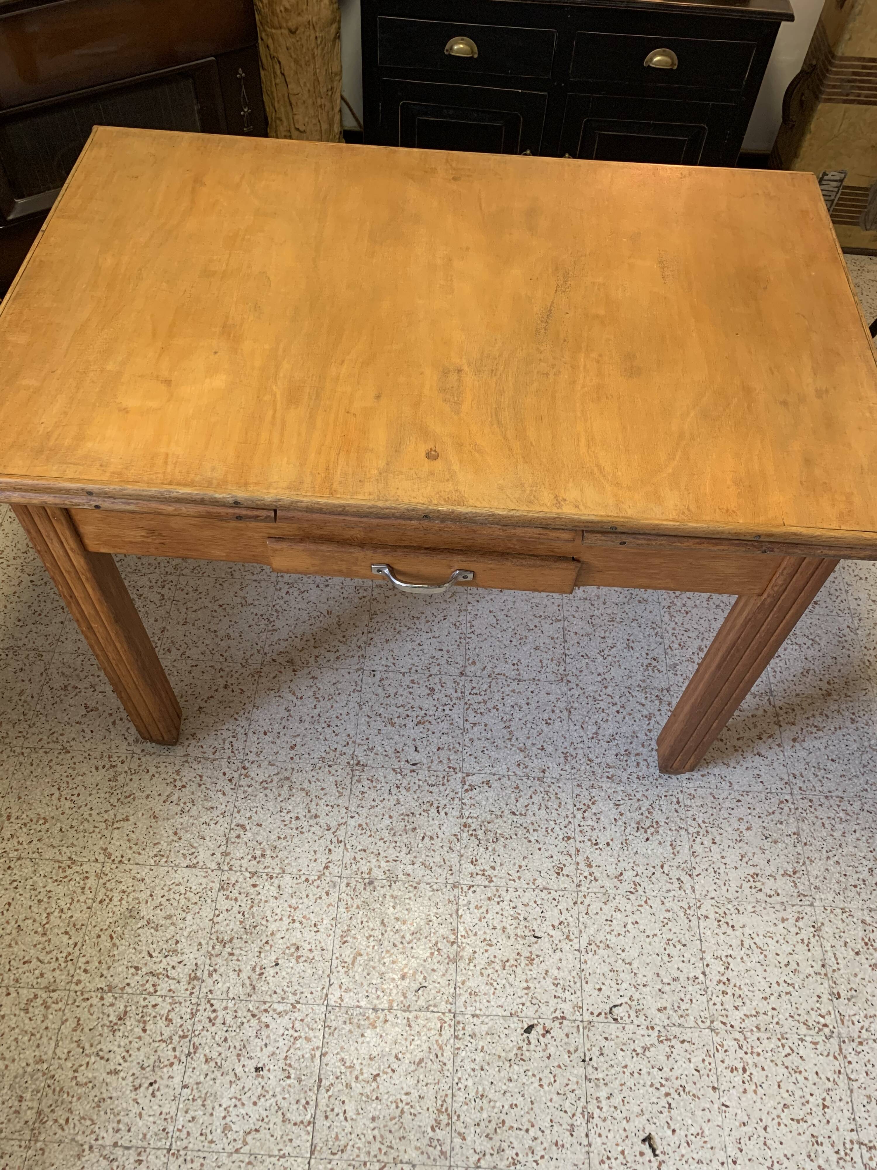 Living table wooden extension vintage