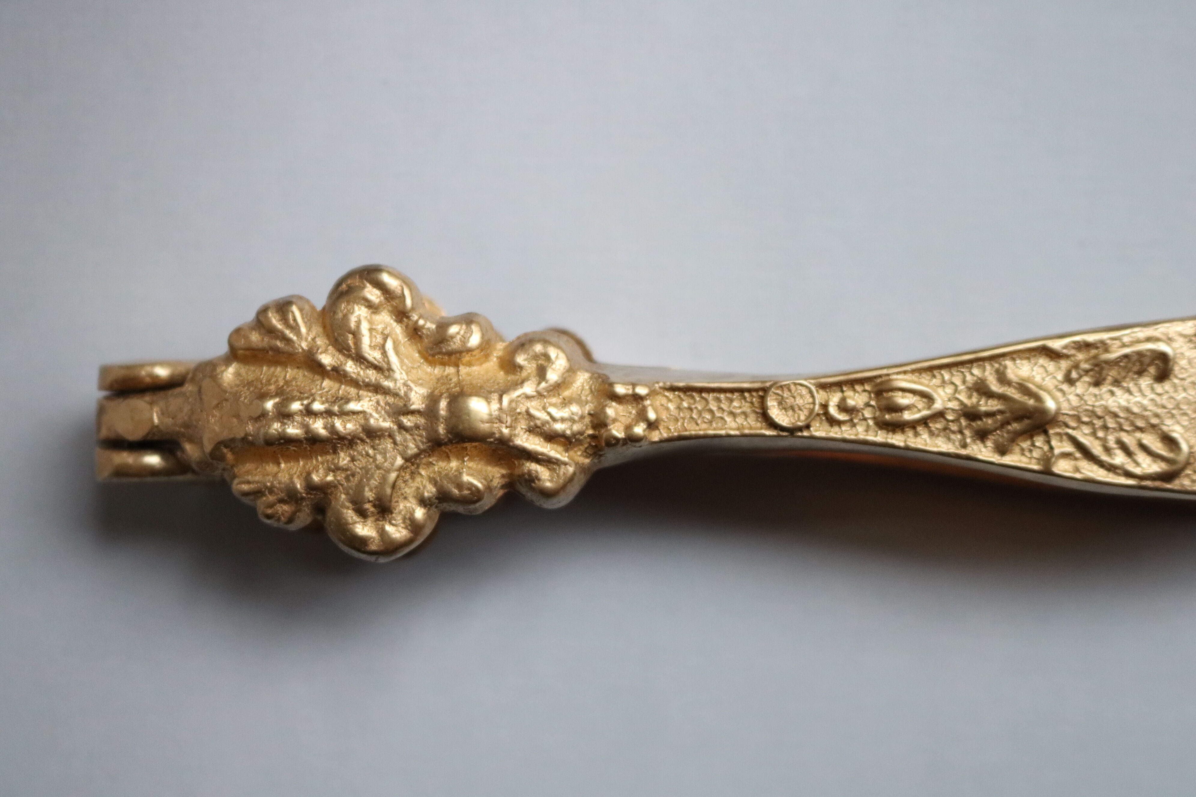 Vintage brass ornate nutcracker