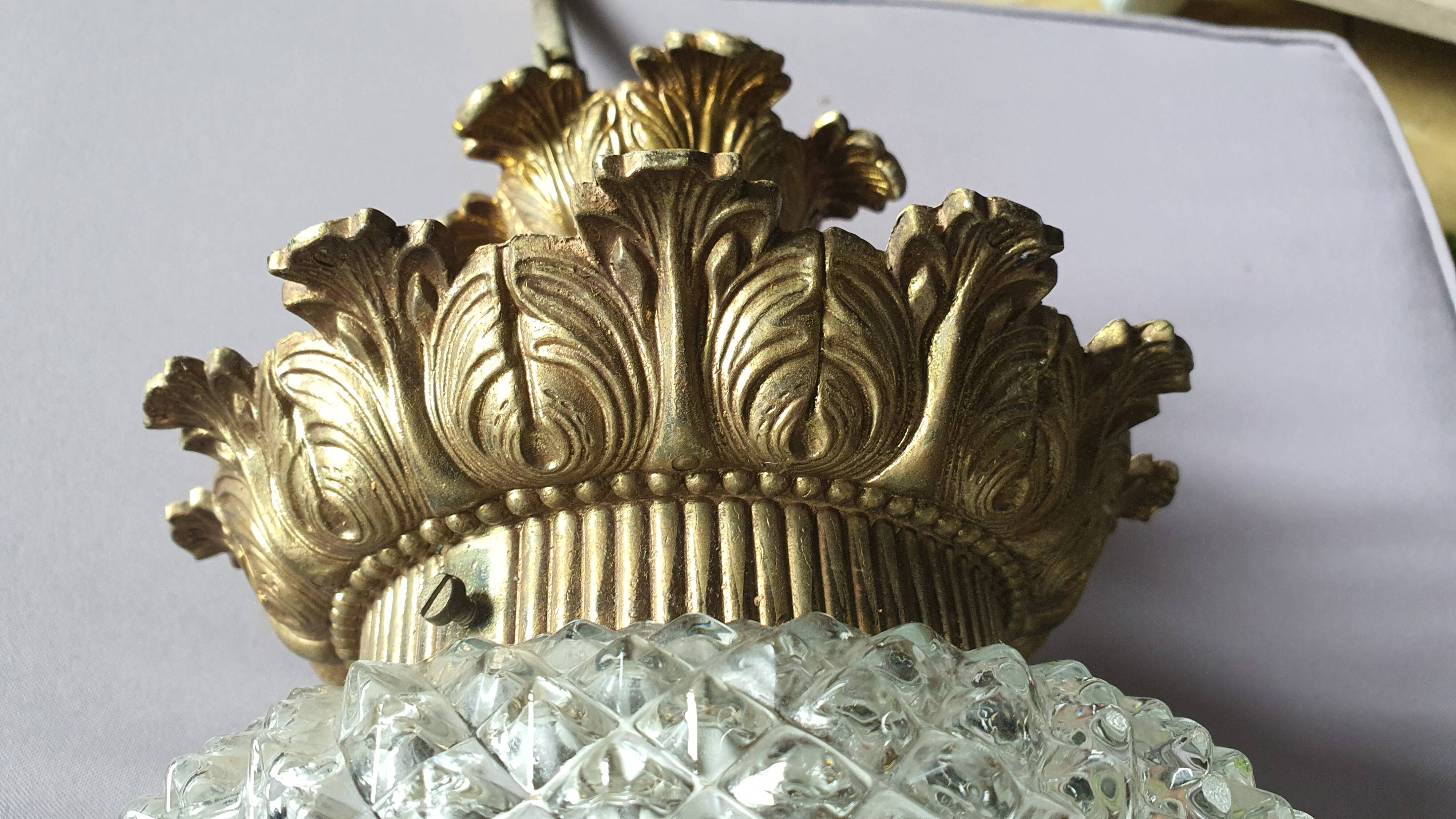 Vintage pineapple lustre