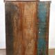 Antique teak sideboard with original purple patina.