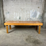 Solid pine farmhouse table 90 years
