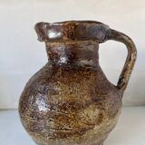 Antique stoneware pitcher jug