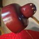 1960-70 red and gold desk lamp 32x22 good condition