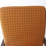 Scandinavian teak armchair, vintage design from the 1970s.