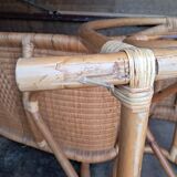 wicker rocking chair