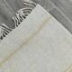 Off-White Oversize Oushak Vintage Rug For Living Room, 181x335 Cm
