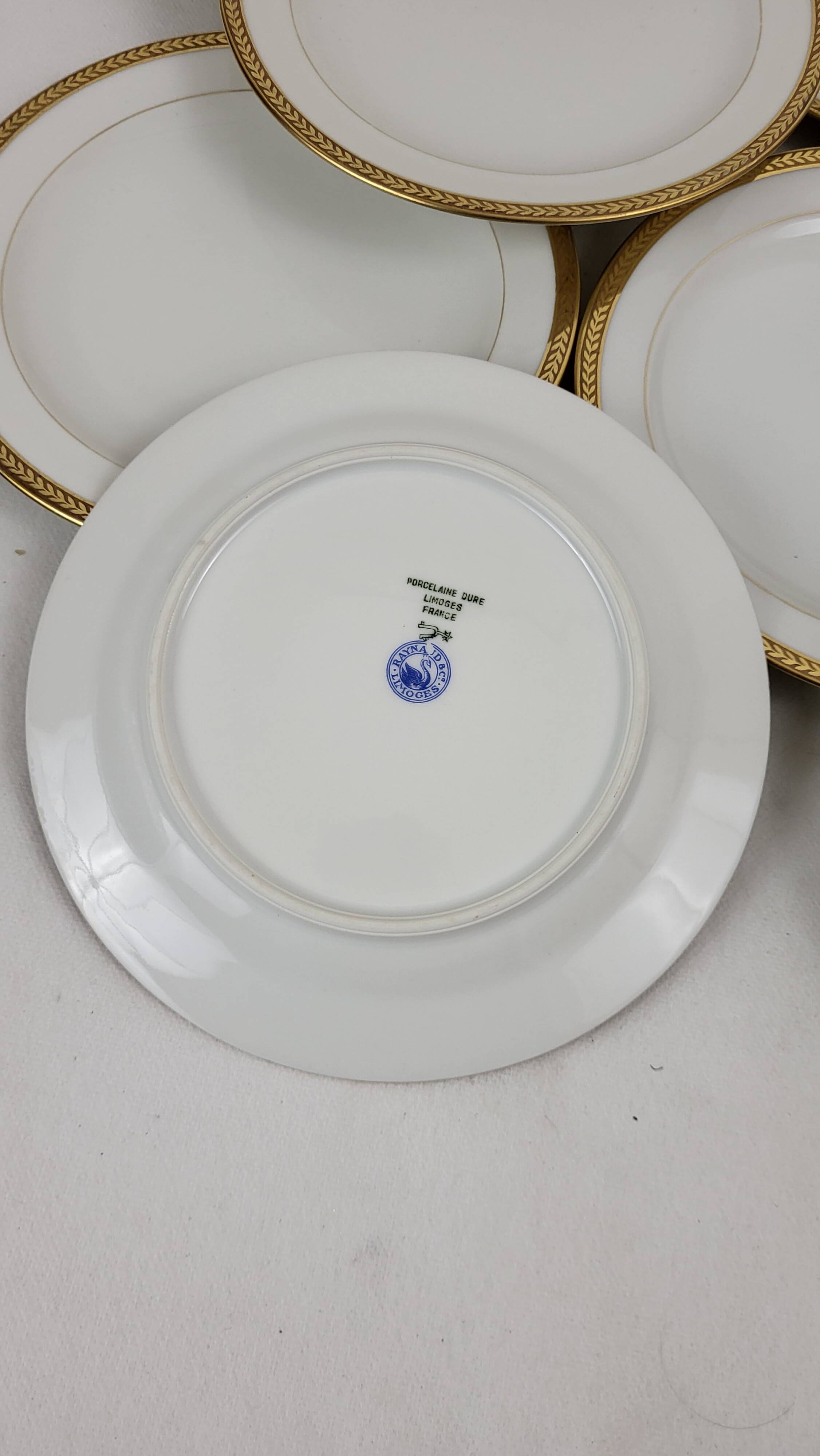 Plates & dish - Dessert service - Limoges - Raynaud