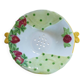 Plat / Egouttoir en barbotine 