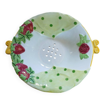Dish / Drainer in earthenware