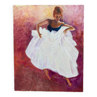 Painting “Dancer” Annie France Notari 100 x 81
