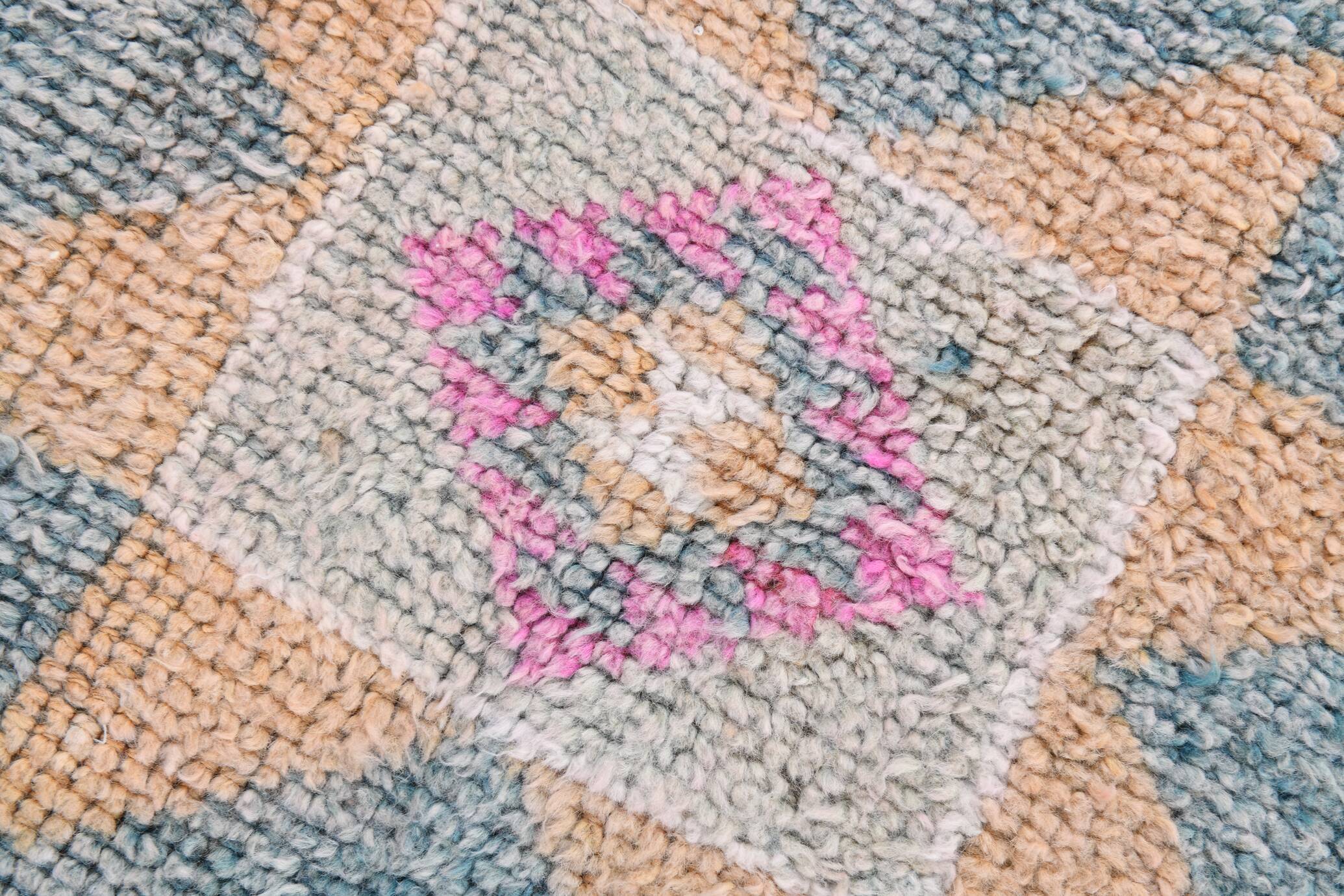 Soft Multicolor Persian Runner Rug, 83x335Cm