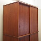 Teak wardrobe, Danish design, 1970s, production: Denmark