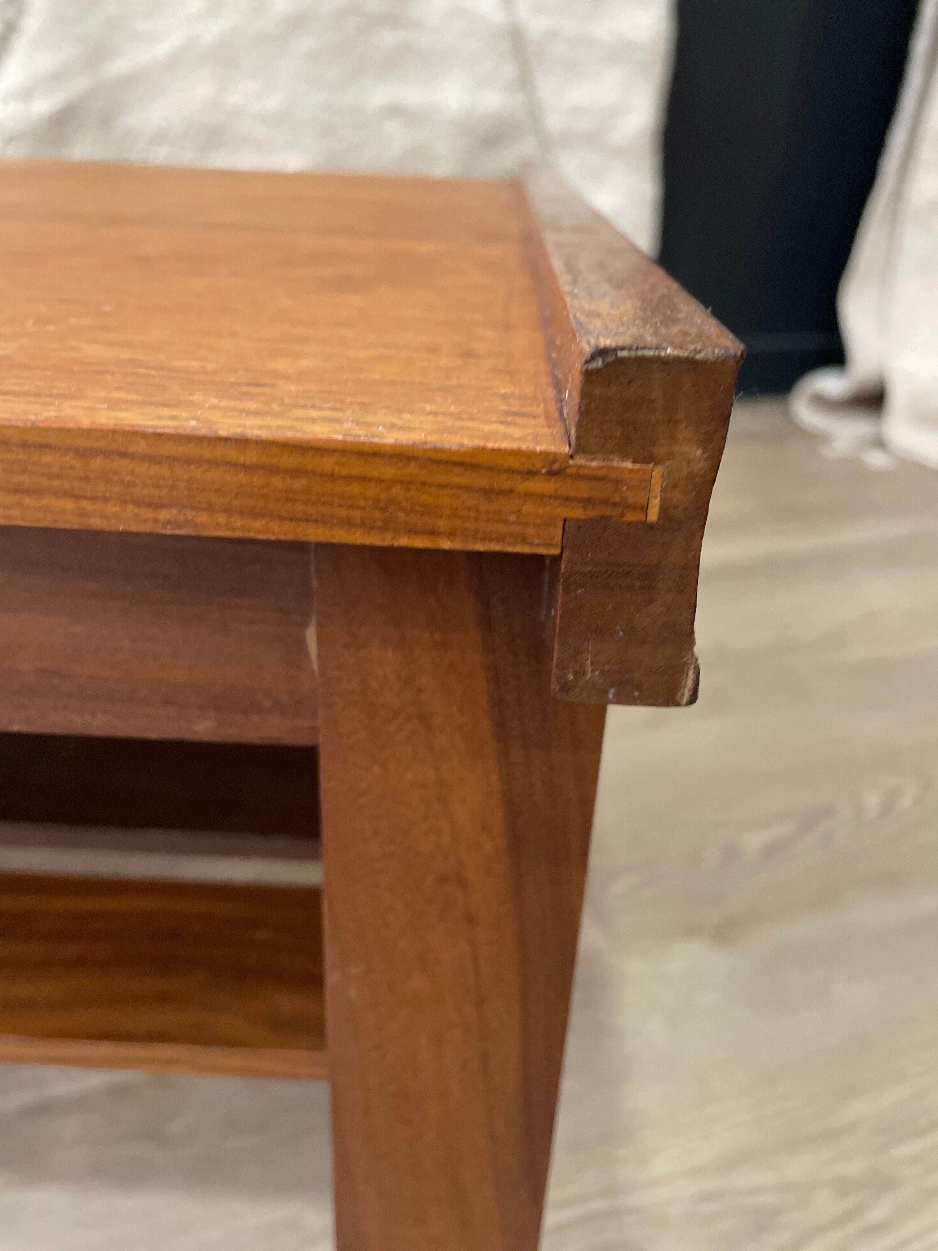 Scandinavian teak coffee table 50s