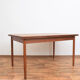Mid-century danish teak extendable dining table, 1960