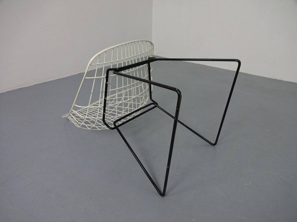 Wire Side Chair by Cees Braakman for Pastoe, 1950s